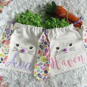 Personalized Bunny Bags